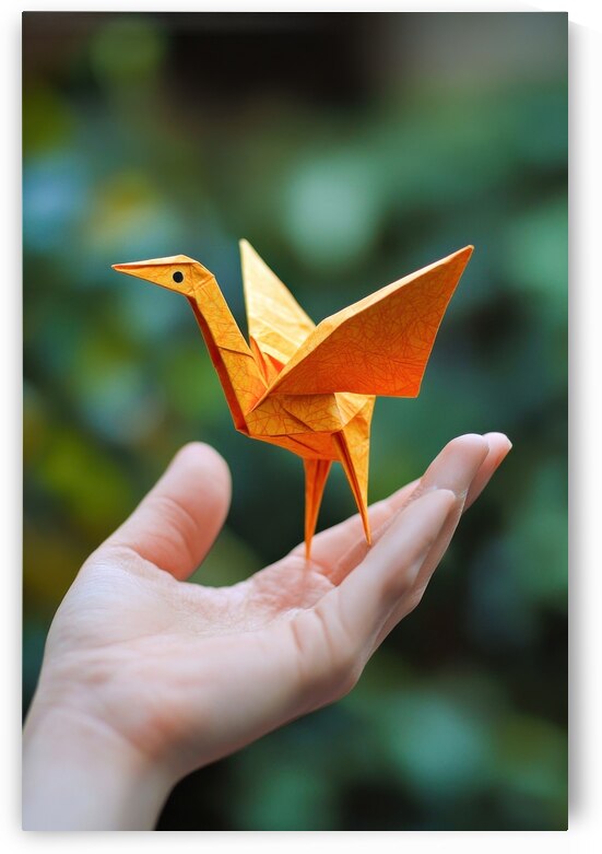 Origami Crane Dreams by Matthias Hauser