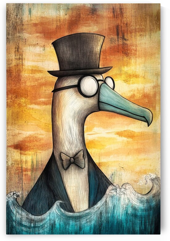 The Distinguished Albatross by Matthias Hauser