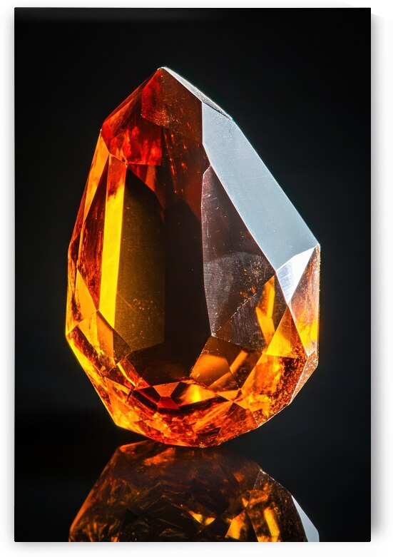 Golden Glow - Faceted Topaz Beauty by Matthias Hauser