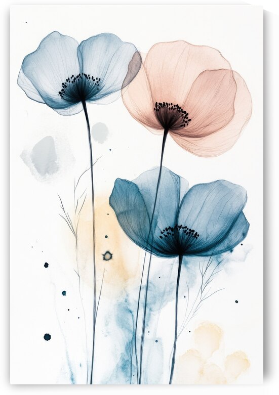 Floral Elegance - Delicate Translucence by Matthias Hauser