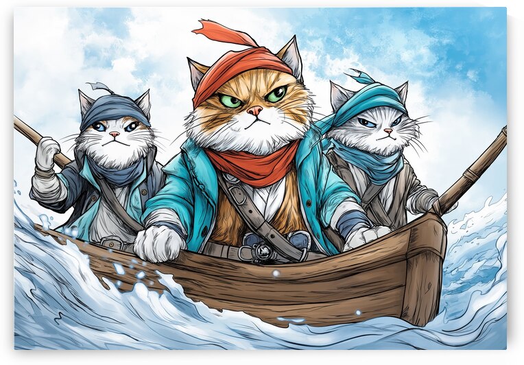 Pirate Cats 01 Feline Buccaneers by Matthias Hauser