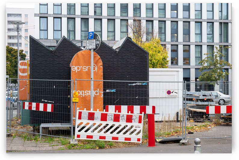 Urban Layers - Berlin Mitte Construction Scene by Matthias Hauser
