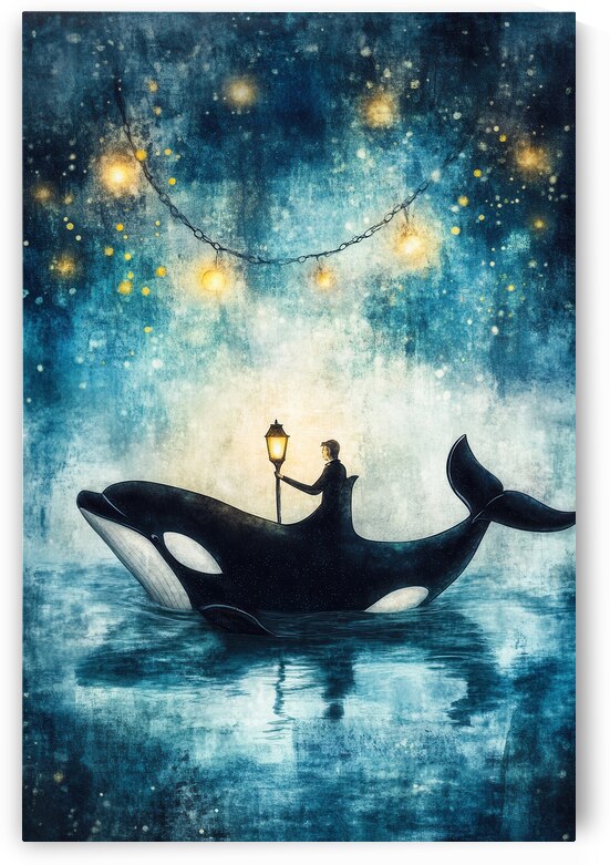 The Lantern Keeper and the Whale by Matthias Hauser