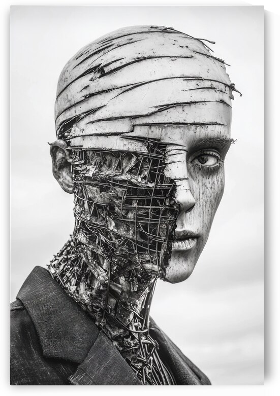 Fragmented Steel - The Resilience of Humanity by Matthias Hauser