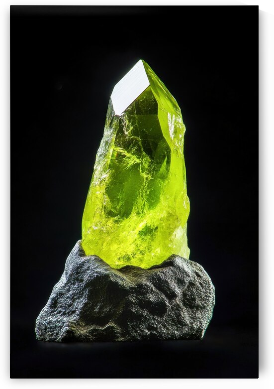 Peridot Gemstone 01 August Birthstone by Matthias Hauser