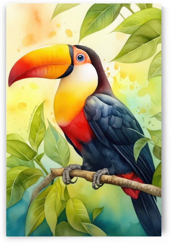 Colorful Toucan 01 by Matthias Hauser