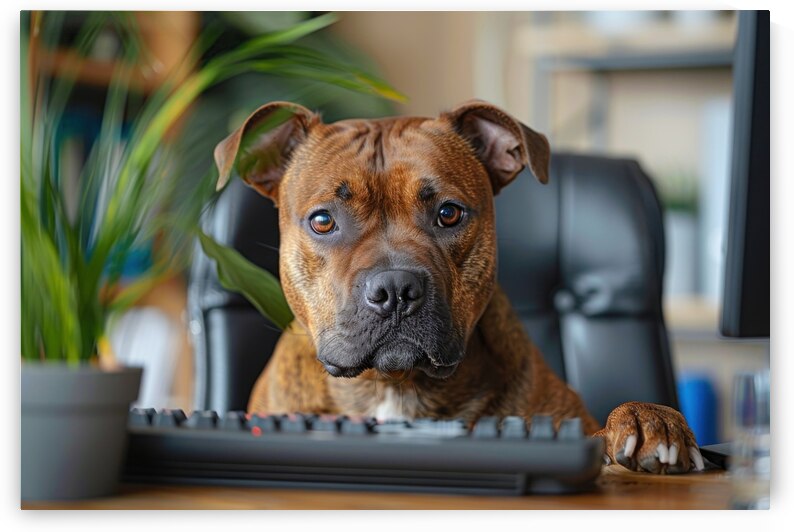 Working like a Dog 04 Home Office by Matthias Hauser