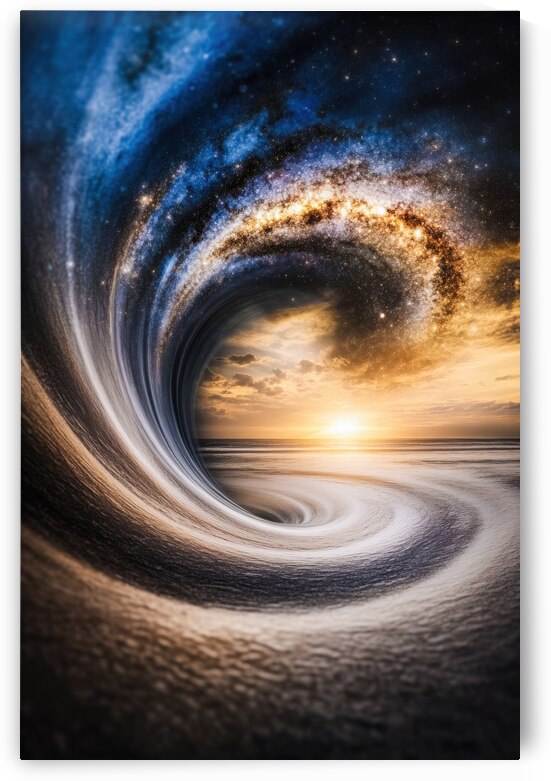 Cosmic Wave of Infinity by Matthias Hauser