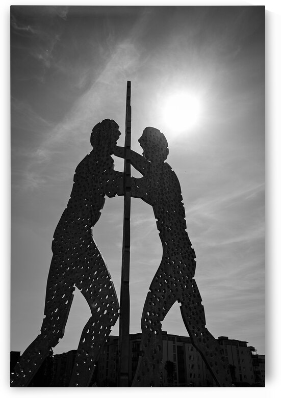 Molecule Man Berlin - Unity in Silhouette by Matthias Hauser
