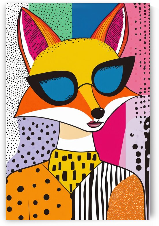 Foxy Pop Art Chic by Matthias Hauser