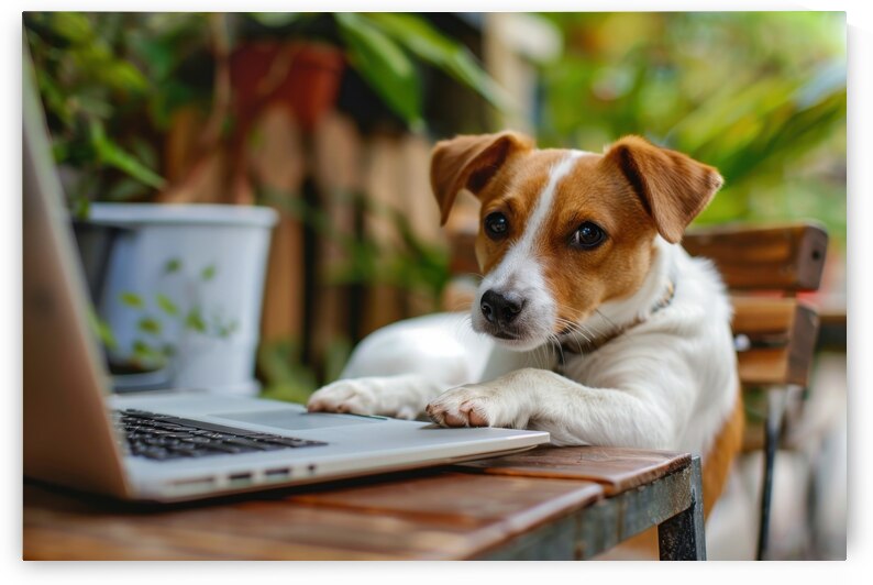 Working like a dog 05 Outdoor Office by Matthias Hauser