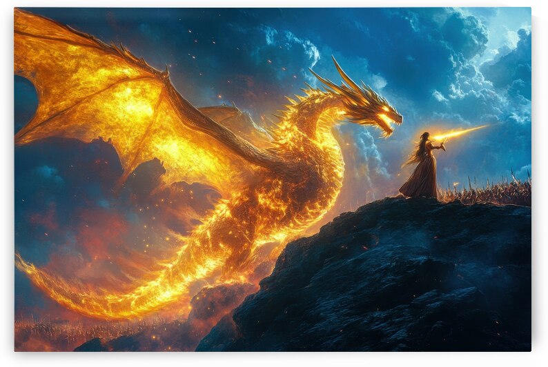 Dragon and Warrior - The Golden Pact by Matthias Hauser