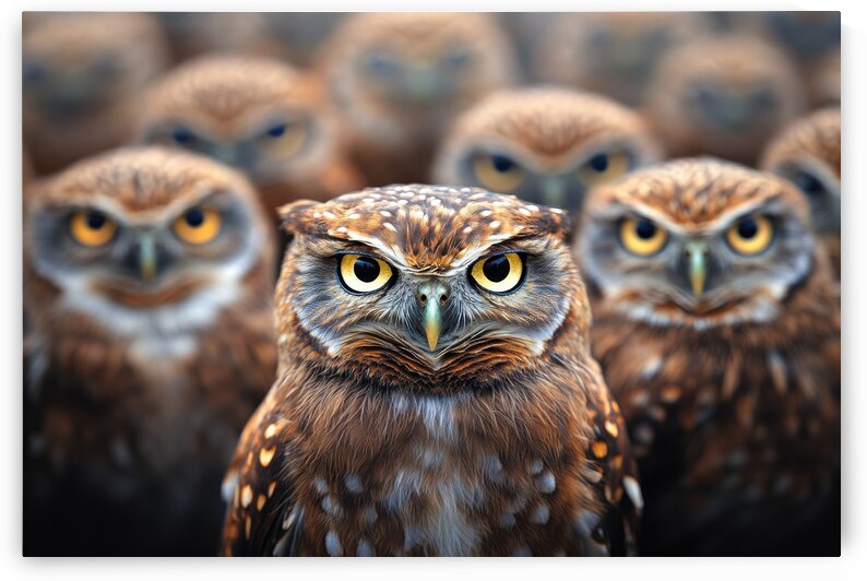Watchful Owl Parliament by Matthias Hauser