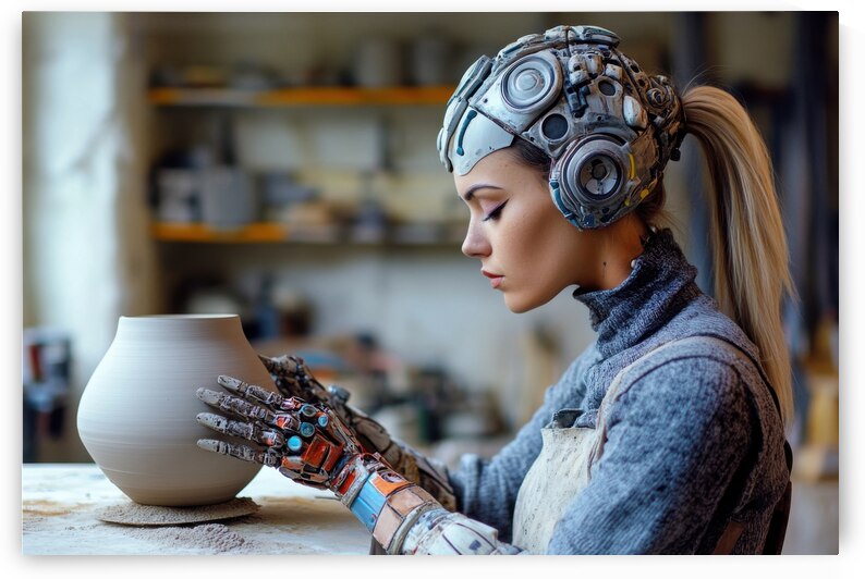 Crafting the Future - Cyborg Pottery by Matthias Hauser