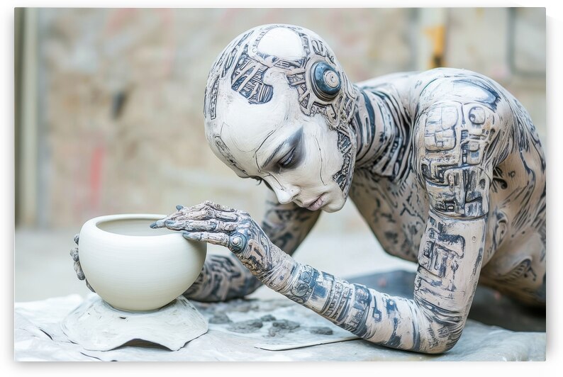 Cyborg Pottery Session by Matthias Hauser