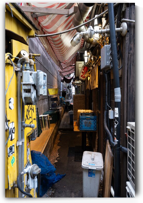Narrow Charms - Tokyo Alleyway in Shinjuku Kabukicho by Matthias Hauser
