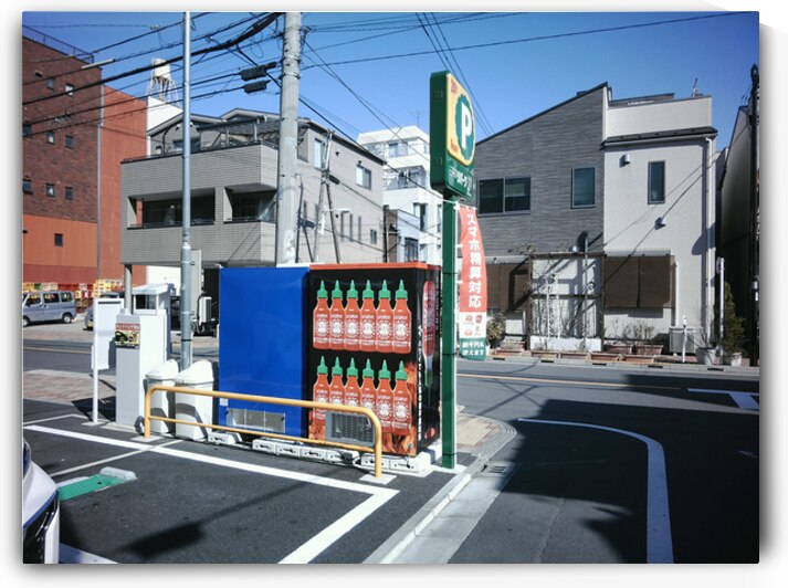 Graphic Contrast - Urban Still Life from Tokyo by Matthias Hauser