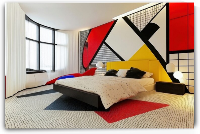 Bauhaus Dream - A Modern Artistic Bedroom by Matthias Hauser