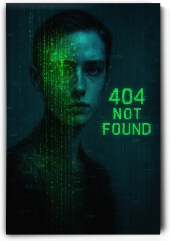404 Not Found Portrait 01 by Matthias Hauser