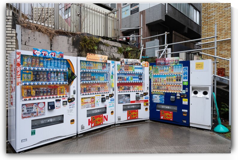 Tokyo Vending Machines - A Symphony of Convenience by Matthias Hauser