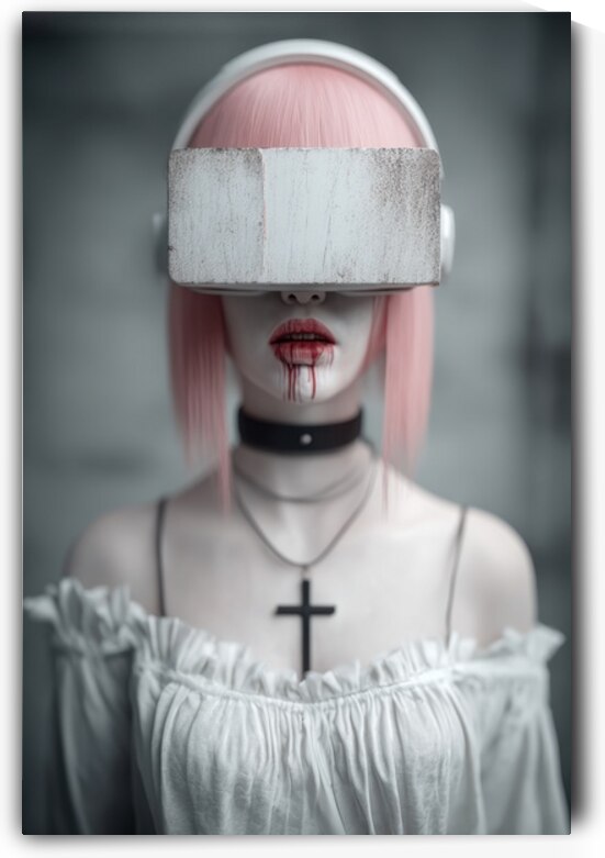 Pale Woman - Virtual Stigmata by Matthias Hauser