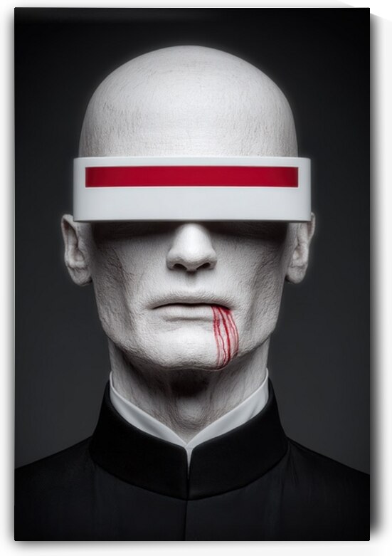 Silent Directive - Cyborg Portrait by Matthias Hauser