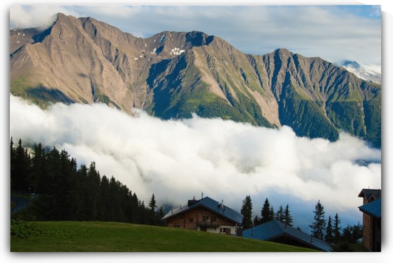 Above the Clouds - Riederalp Swiss Alps by Matthias Hauser