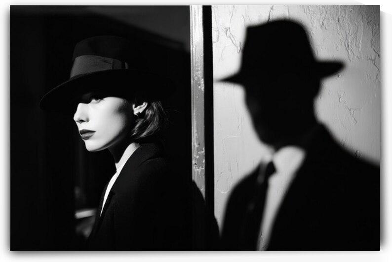 Split Light Split Loyalty - Film  Noir by Matthias Hauser