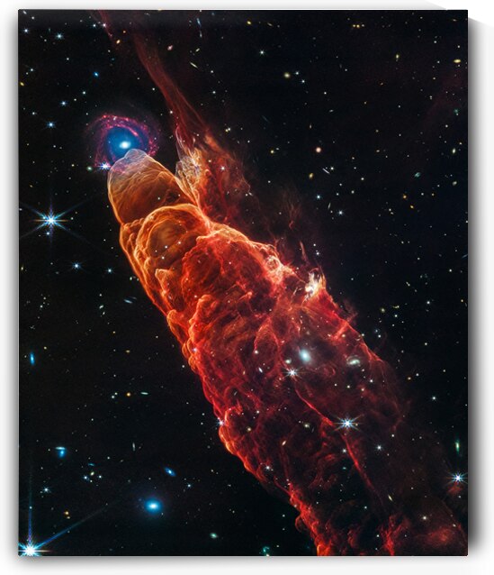 Space Image Herbig-Haro James Web Telescope by Matthias Hauser