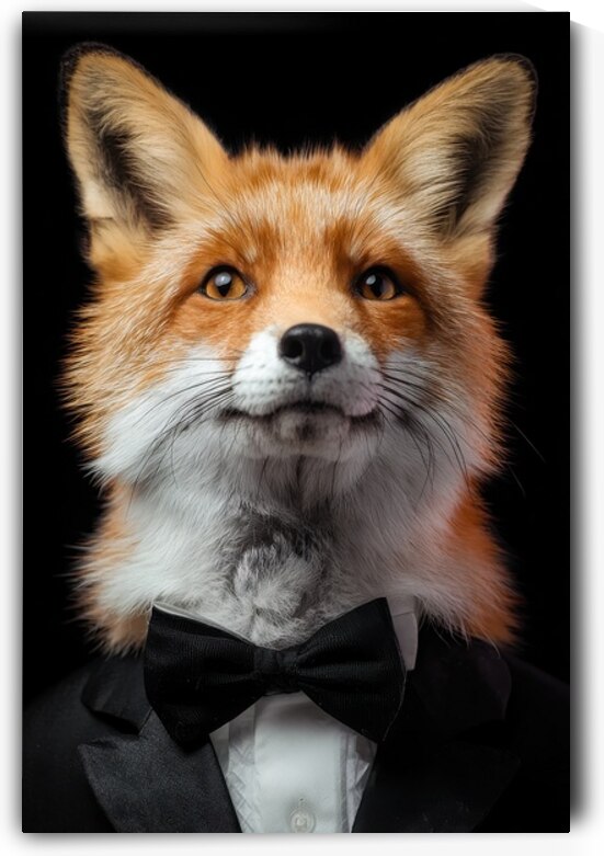 Foxy Gentleman - Well-Dressed Animal by Matthias Hauser