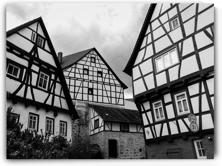 Half-Timbered Harmony - Waldenbuch Architecture by Matthias Hauser