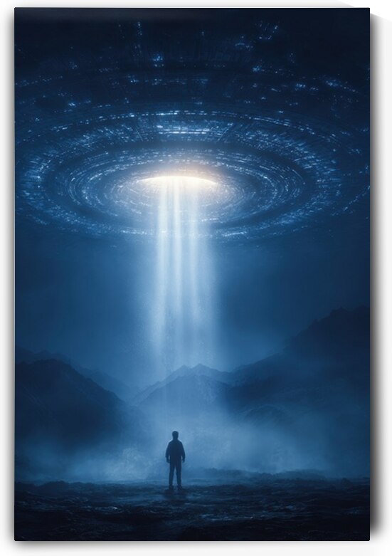 Beneath the Silent Starship by Matthias Hauser