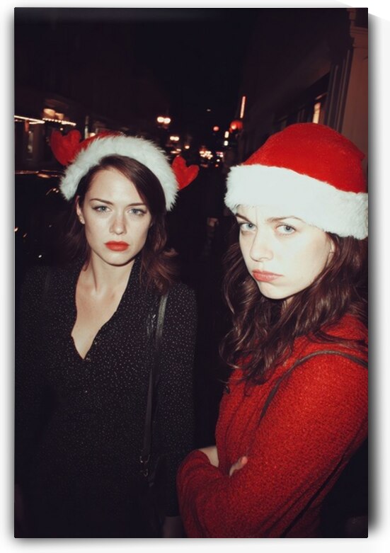 Silent Night - Grumpy Christmas Girls by Matthias Hauser