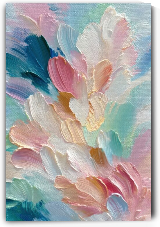 Abstract Art - Pastel Spring Bloom by Matthias Hauser