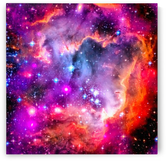 Space image Small Magellanic Cloud SMC Galaxy by Matthias Hauser