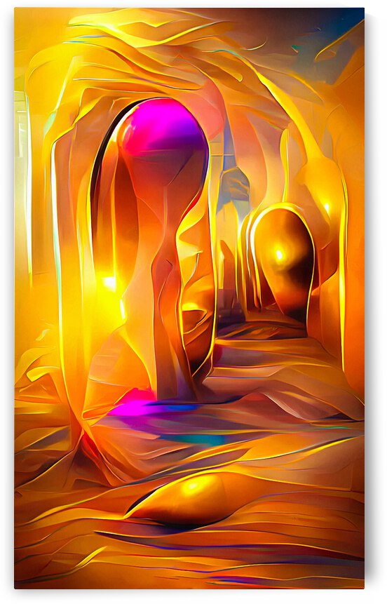 Magical Portal 01 Golden Glow by Matthias Hauser