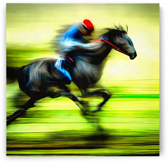 Horse Race 01 High Speed Racing by Matthias Hauser
