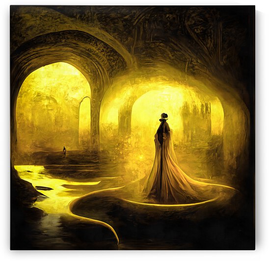 The Golden Room 02 Mysterious Woman by Matthias Hauser