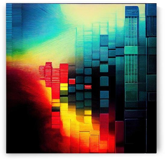 Abstract Digital World 26 by Matthias Hauser