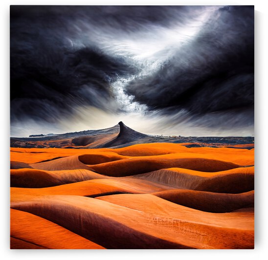 Dramatic Desert Landscape 01 by Matthias Hauser