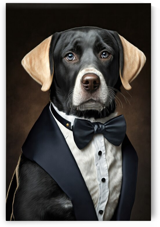 Well-dressed Animal 34 Cute Labrador by Matthias Hauser