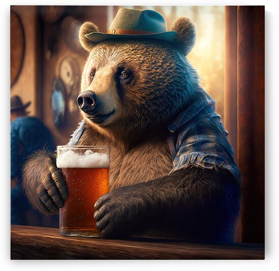 Bear Beer Buddy 02 by Matthias Hauser