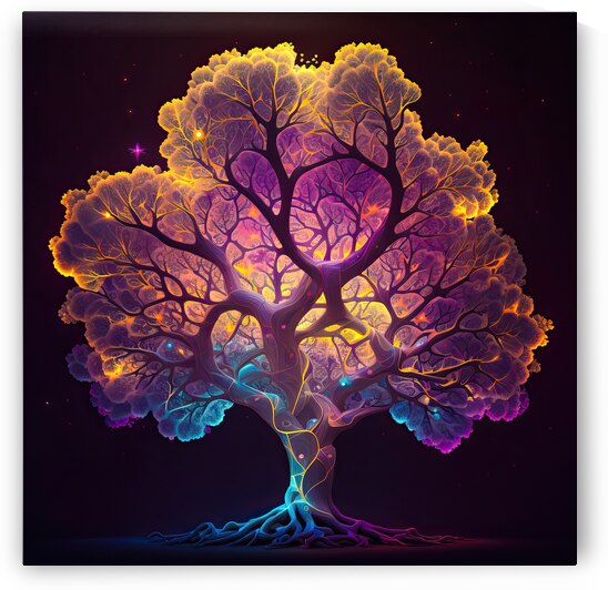 Fractal Tree 53 by Matthias Hauser