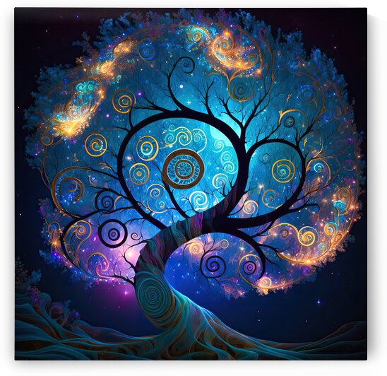 Fractal Tree 58 by Matthias Hauser