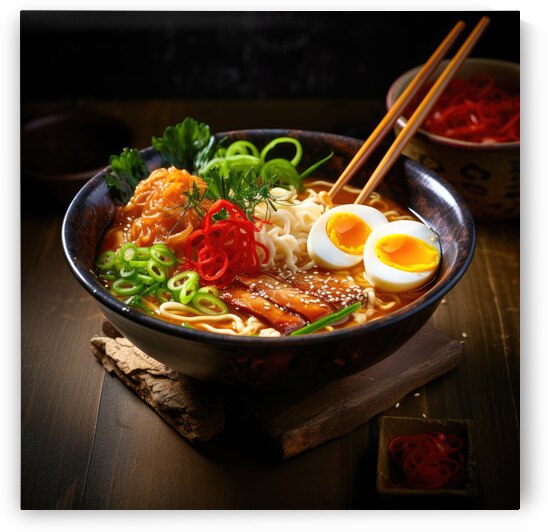 Tasty Food 01 Ramen Bowl by Matthias Hauser