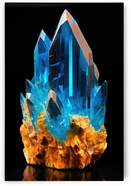 Topaz 01 Healing Crystal by Matthias Hauser