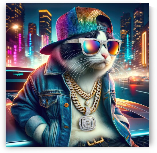 Cool Rapper Cat Street Style by Matthias Hauser