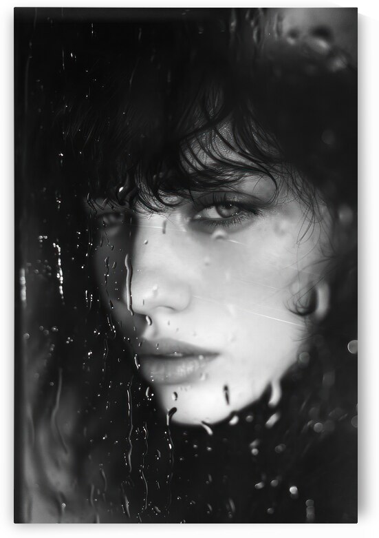 Rainy Day Mood 02 Raindrops by Matthias Hauser