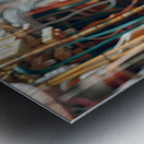 Inside the Factory 04 Synaptic Sonata Metal print