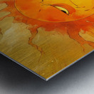 Two Grumpy Suns Metal print